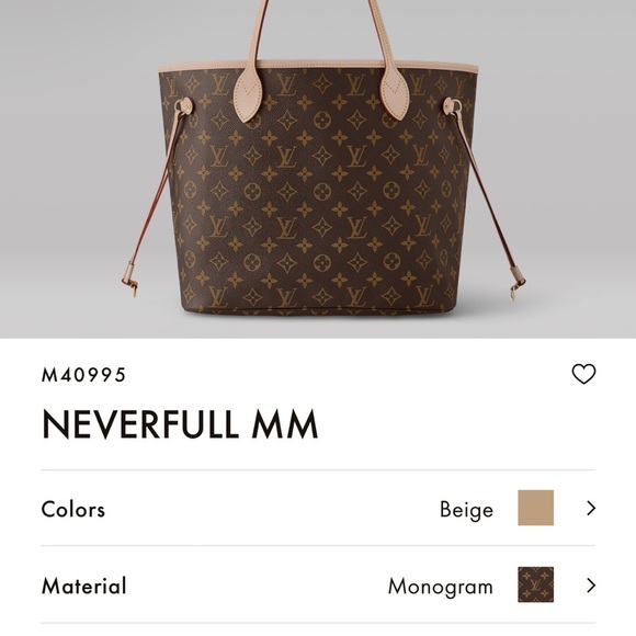 1️⃣4️⃣8️⃣0️⃣Authentic LV Neverfull MM - Picture 14 of 14